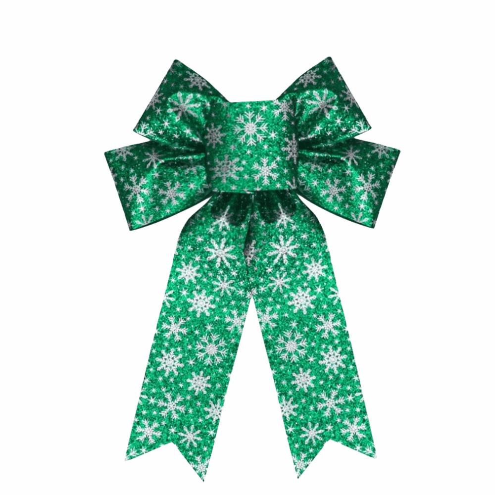 Creative Bow Christmas Decoration Sparkling Christmas Bow Decorations  Xmas Party Supplies