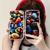 Aesthetic Stones Mobile Phone Case for Samsung Galaxy S25 S24 S23 S22 S21Plus FE Ultra Clear Colorful Cover Cellphones Cover