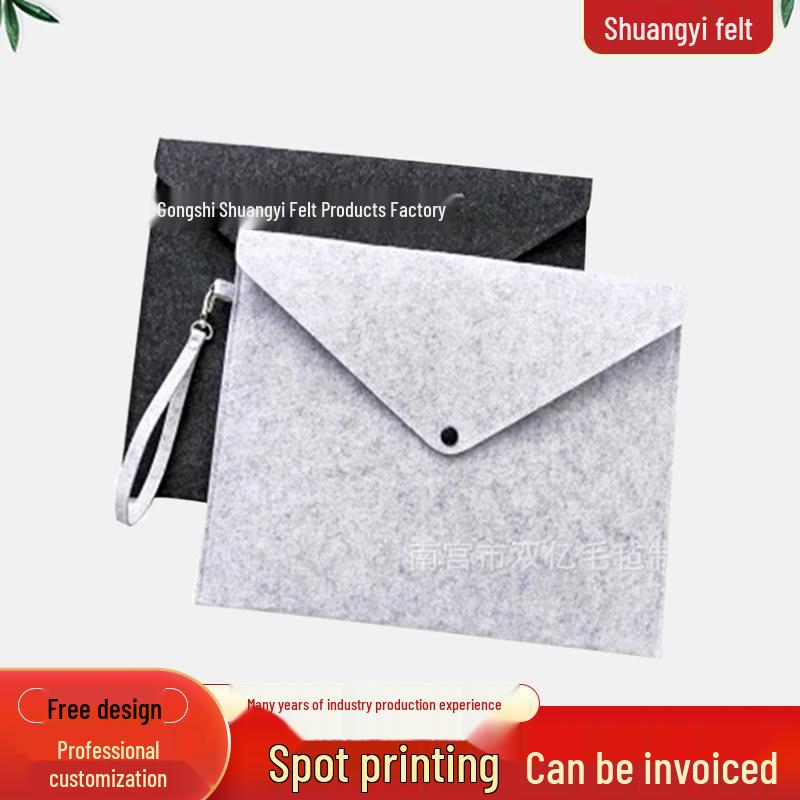 

Creative A4 Felt File Folder for Business and Office Use As Needed розовый