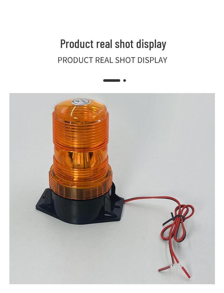 12-80V LED Roof Strobe Light for Forklift and School Bus Safety