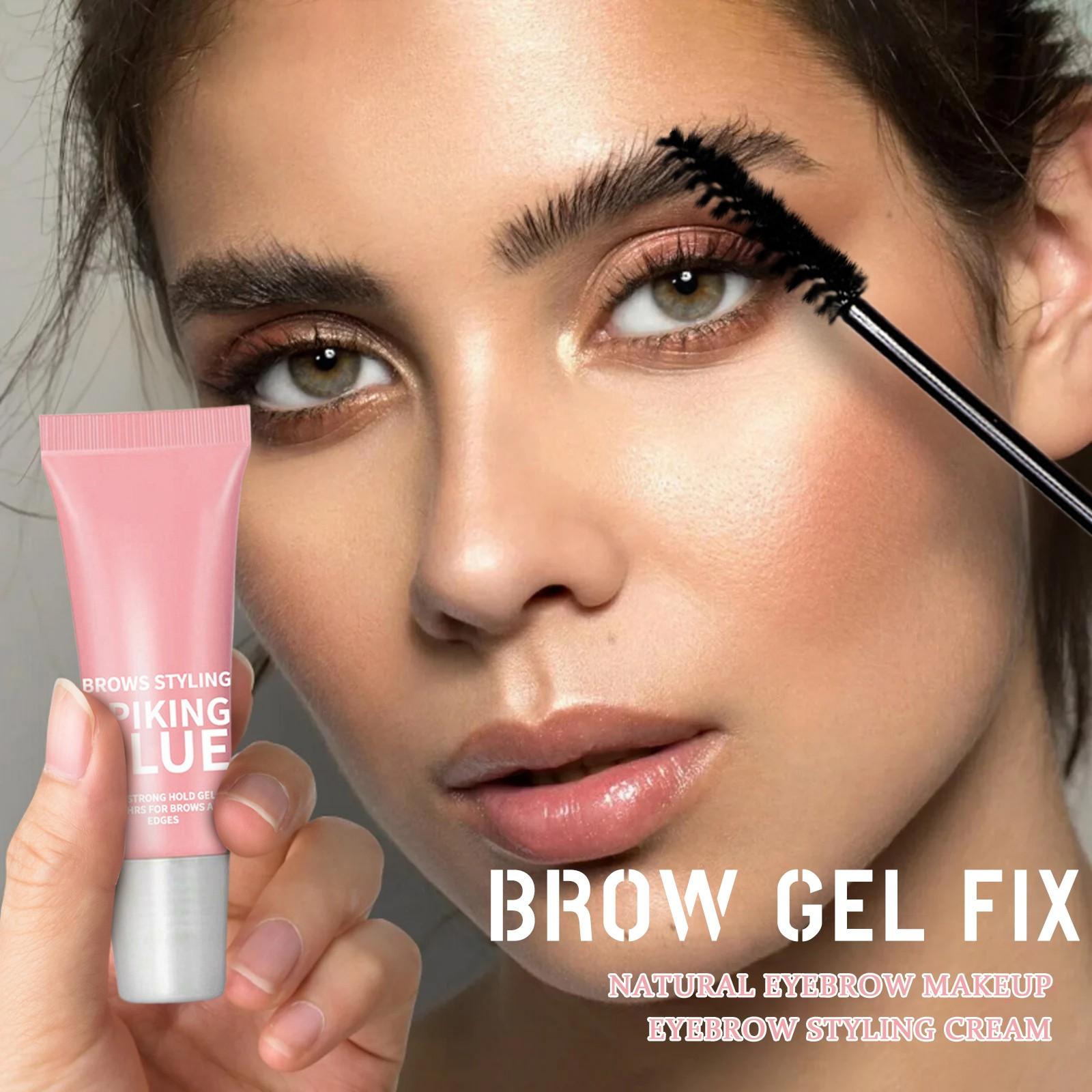 

Фиксирующая жидкость для бровей Wild Бесцветный Прозрачный Крем-гель для бровей Карандаш для бровей Водостойкий Не размазывается One Size