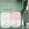 Electric Mini Food Processor & Grinder: Baby Food, Garlic, Meat, and Paste Maker