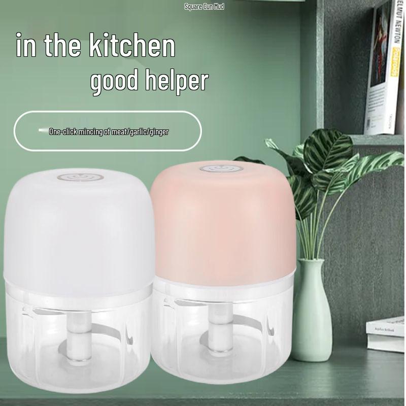 Electric Mini Food Processor & Grinder: Baby Food, Garlic, Meat, and Paste Maker