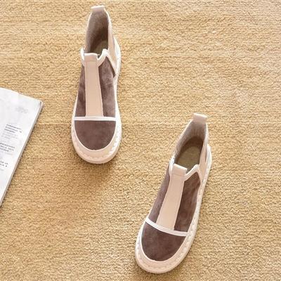 New Spring Autumn Shoes Women Ankle Boots Flat Ladies Single Boots