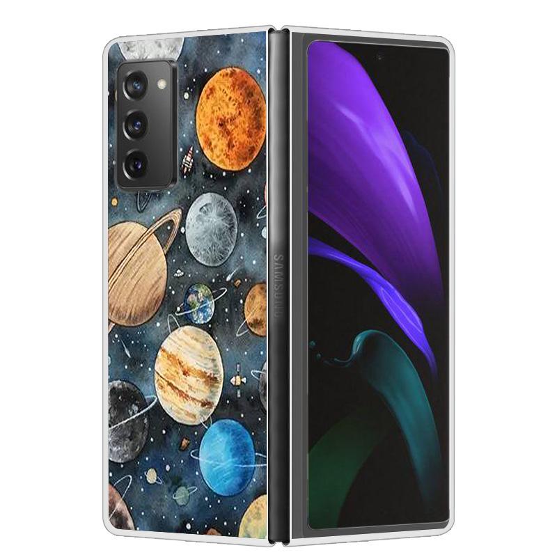 For Samsung Galaxy Z Fold2 Fold4 Fold5 Case Shockproof Hard Plastic PC Back Cover For Samsung Galaxy Z Fold 3 5 4 5G Phone Cases