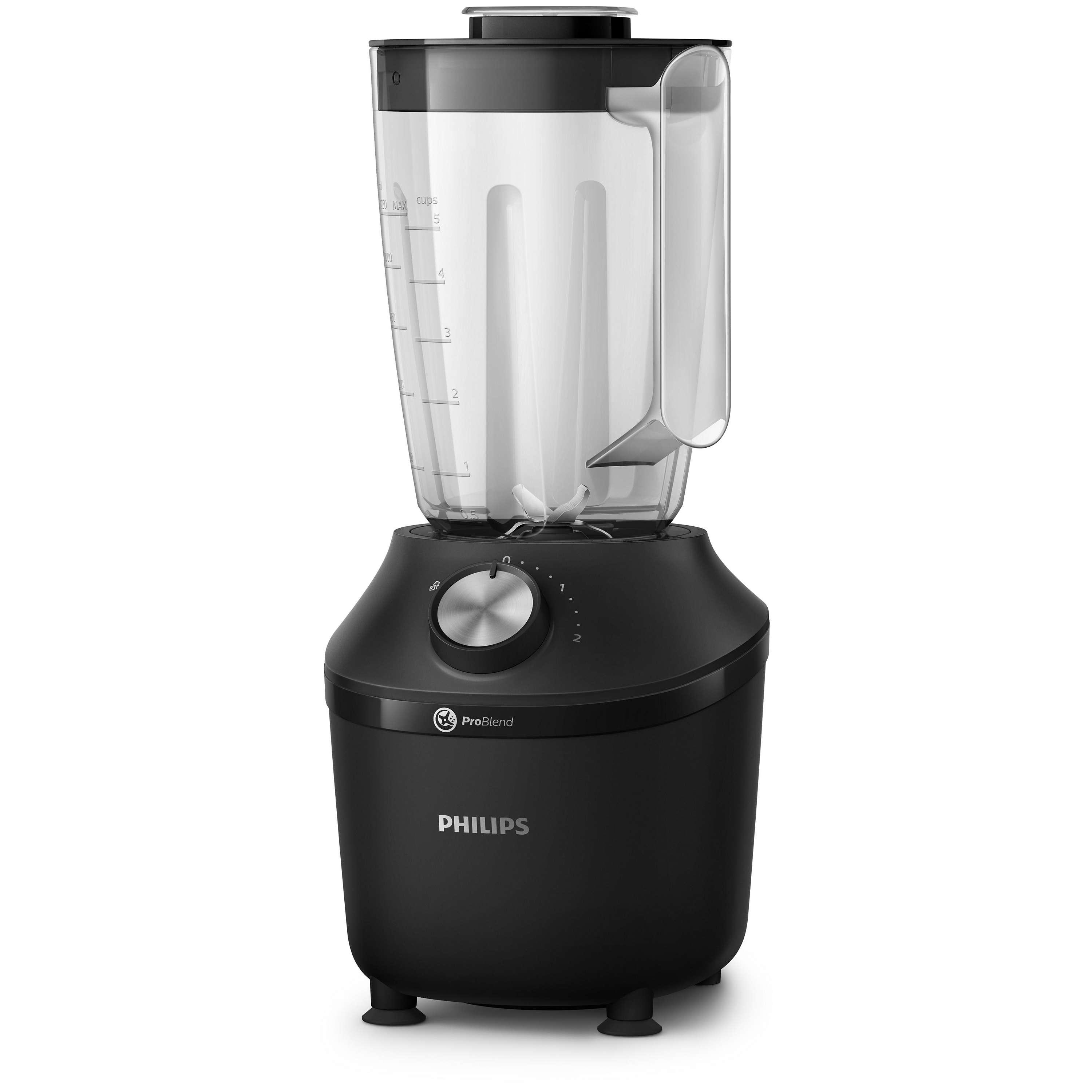 Philips HR2191/01 Standmixer 600 W Schwarz schwarz