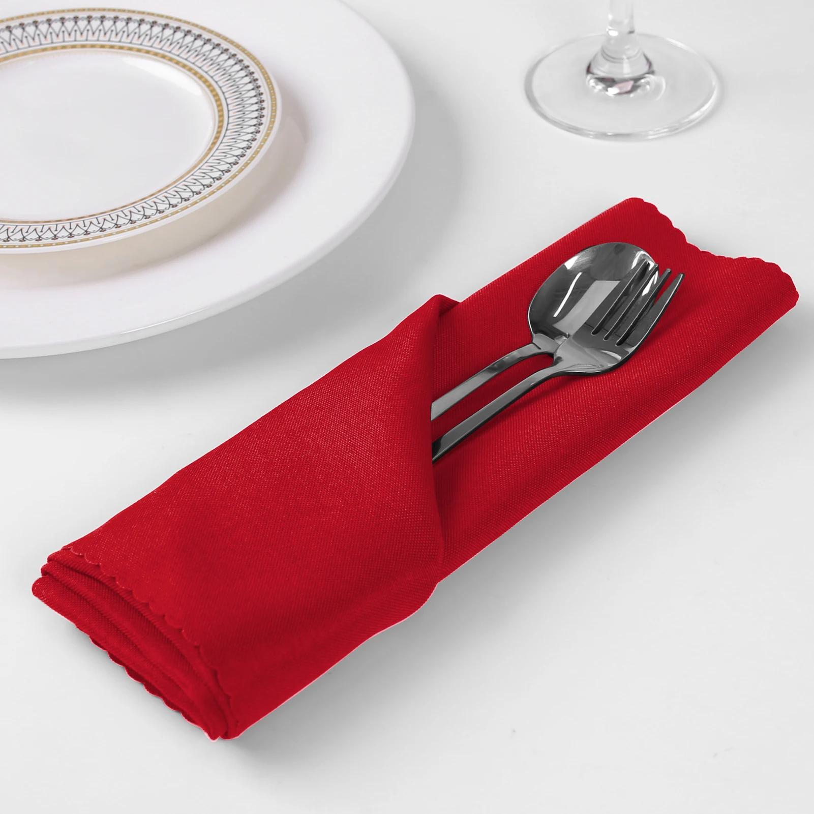 

Набор из 10 кухонных салфеток 48 см, хлопковые, моющиеся, многоразовые, для стола, ужина, для кухни, свадьбы, вечеринки, льняные салфетки для декора красный