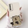 For Huawei P Smart 2021 Case Huawei Y7A PPA-LX3 PPA-LX1 PPA-LX2 Elegant Printing Soft Silicone Shockproof Phone Cases