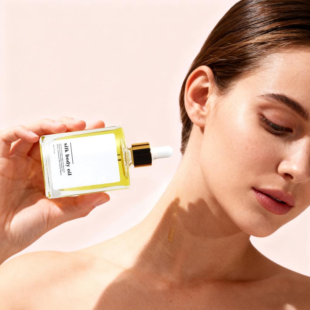 Silk Body Oil Nourishes And Moisturizes The Body Oil  Firming And Smoothing  Reducing Dryness And Moisturizing 50ml