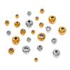 Stainless Steel Round Spacer Beads for DIY Jewelry Making
