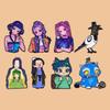 Insigne Emailate cu Grup de Fete Anime Broșă cu Desene Animate Băieți Antici Insignă Lapel pe Rucsac Accesorii Vestimentare Bijuterii de Modă Cadouri