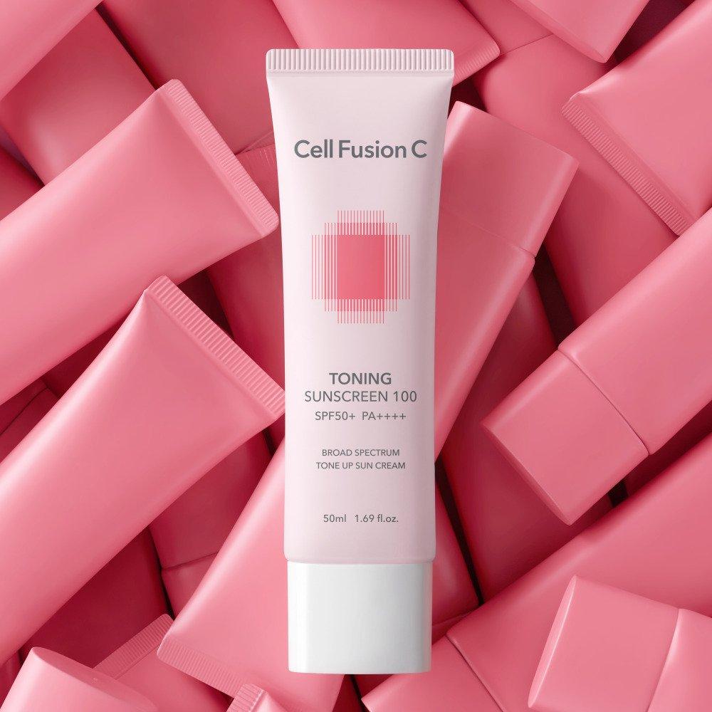 [Cell Fusion C] Toning Sunscreen 100 50ml