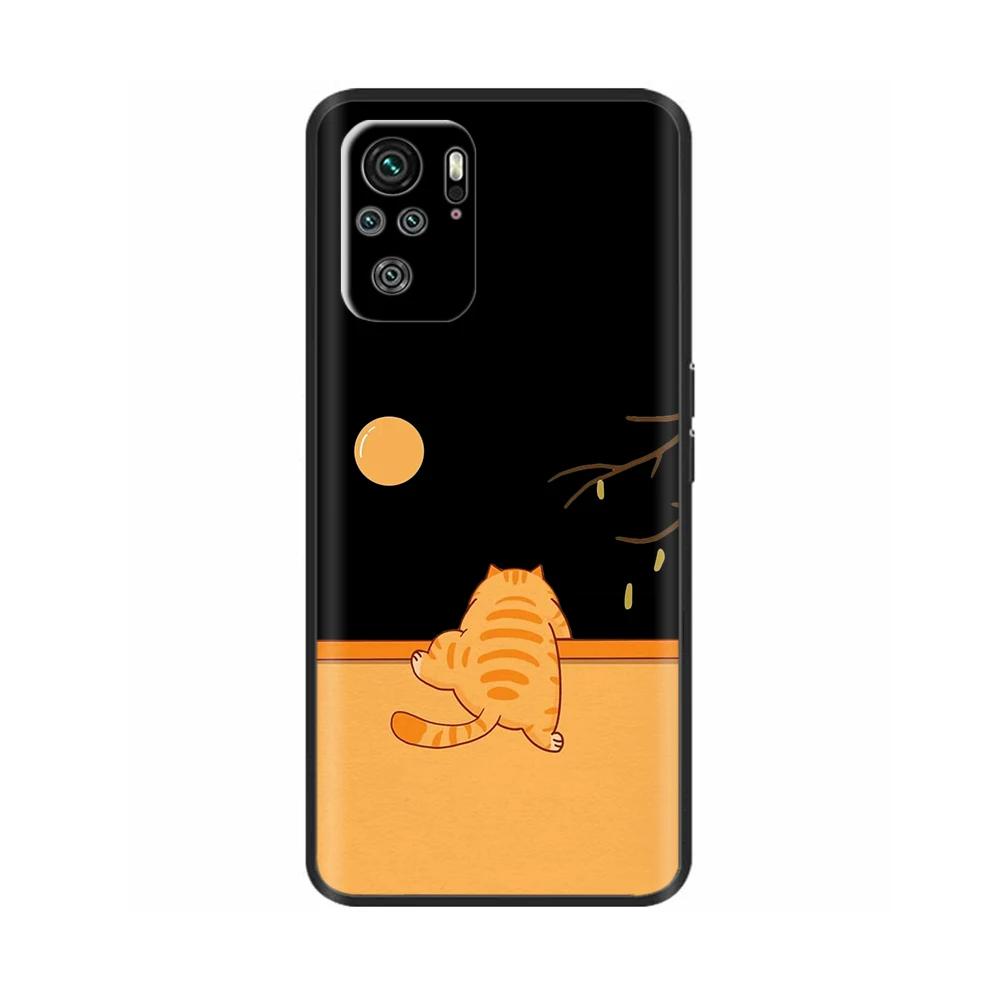 For Redmi Note 10 Case Note 10s Cute Soft TPU Protector Silicone Cover For Xiaomi Redmi Note 10 Pro Lightweight Shockproof Cases
