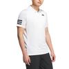 adidas Koszulka polo Tennis 3 paski Męska Biały/Czarny KA8332
