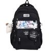 The schoolbag is high-value, fresh and cute, and the second-dimensional schoolbag has a large capacity.