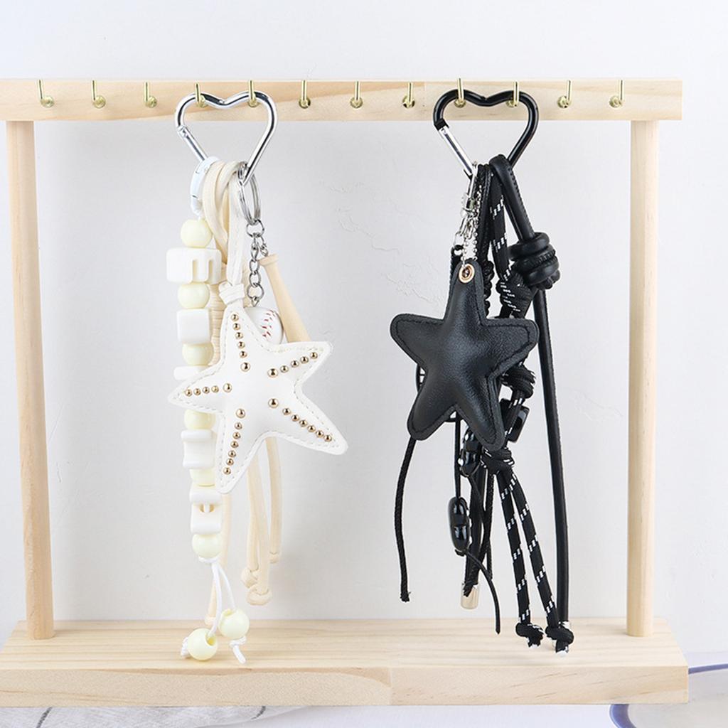 Auto-Schlüsselanhänger für Frauen Mädchen Niedlicher Schlüsselanhänger Taschenanhänger Geflochtener Seil-Schlüsselanhänger Zubehör für Rucksäcke Geldbörsen Dekorationen