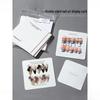 Wearable Nail Art Display & Organizer: Double-Sided Tips Storage Board with Ornaments
