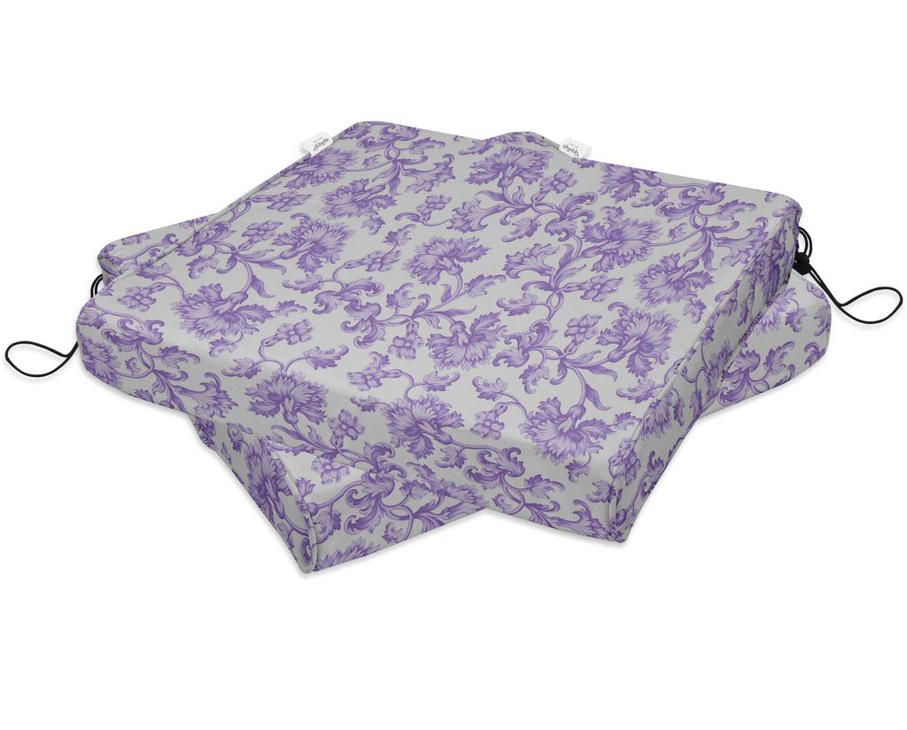 Vargottam Perfect Outdoor Indoor Square Corner Seat Cushions Water-Resistant Lounge Chair 18.5" X 16" Home Office Patio Furniture