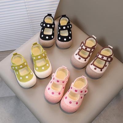 Children Shoes Children Canvas Shoes Baby Soft Soled Casual Shoes Trendy Kids Shoe for Girl Toddler Girl Shoe Casual Sneakers