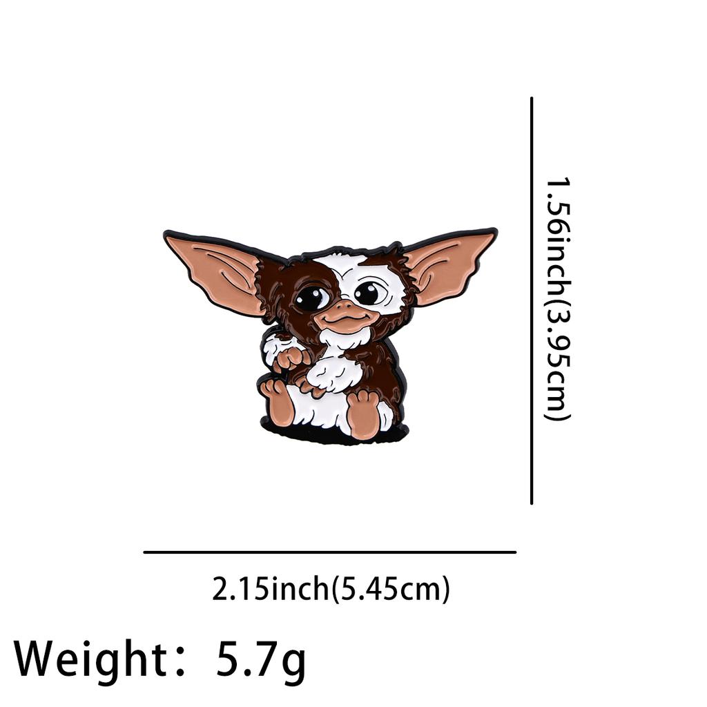 Cute Monster Brooches for Women Cartoon Enamel Pins Lapel Pins for Backpack Metal Badges Fashion Jewelry Decoration Gift