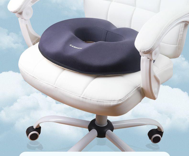 Ergonomic Hemorrhoid & Pregnancy Seat Cushion for Tailbone and Buttocks Relief – All-Season Comfort
