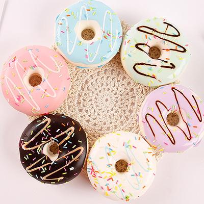RemeeHi Próbka Jedzenia Donut Ekspozycja Zabawka Jedzenie Obiekt do Fotografii z 6 Próbkami, Zestaw, Rekwizyt, Dekoracja, (Zestaw pączków)