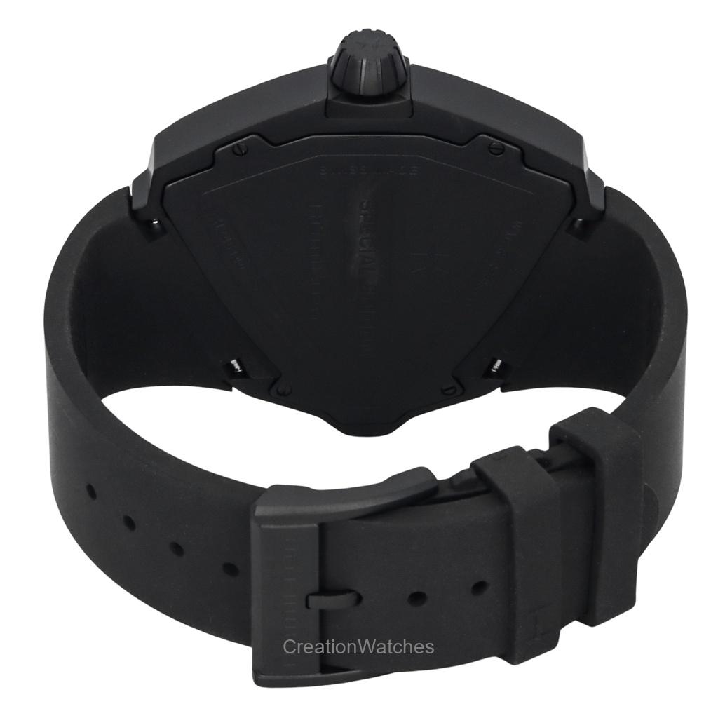 Hamilton Ventura XXL Bright Dune Limited Edition Rubber Strap Black Dial Quartz H24614330 Men's Watch