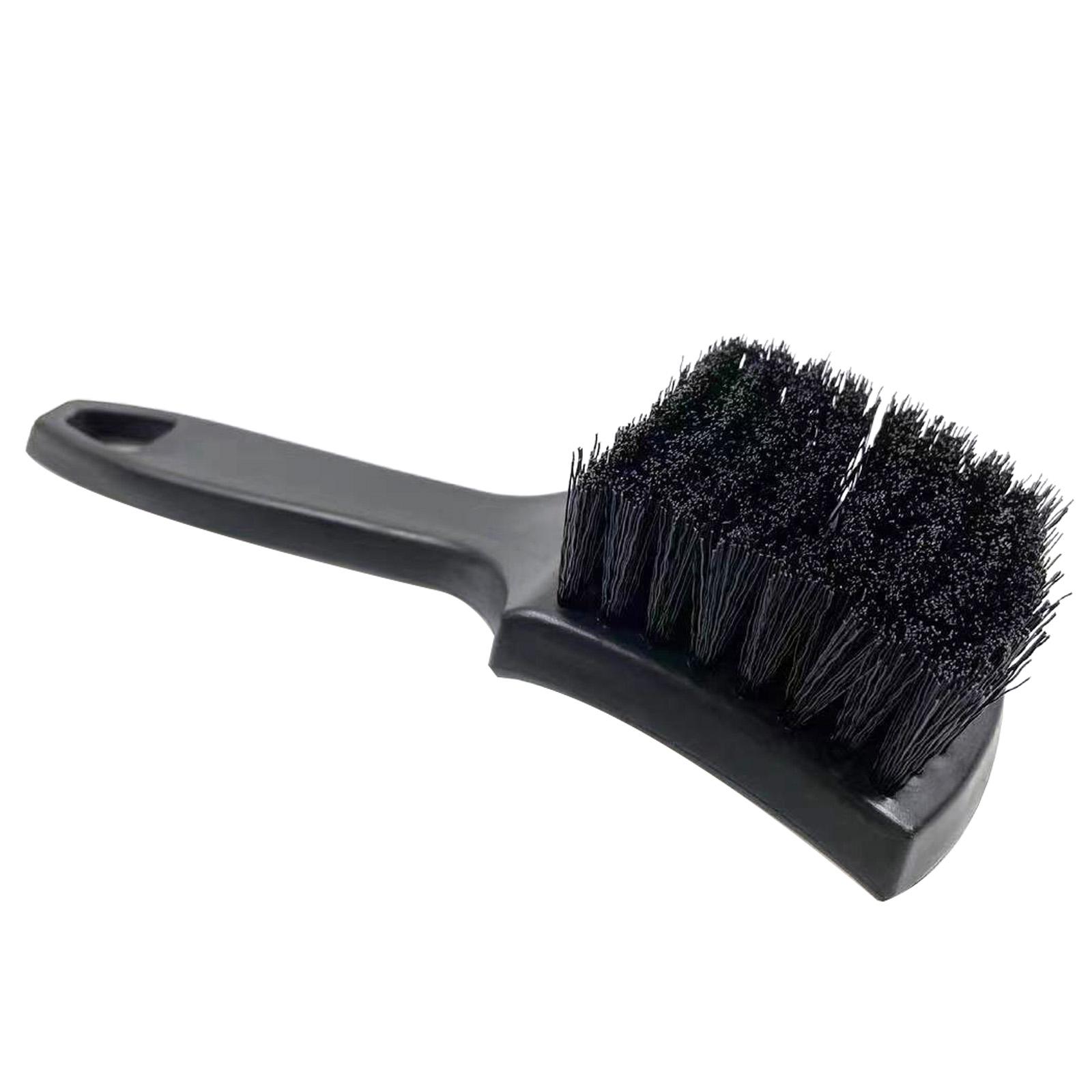 

1 шт. Щетка для чистки автомобильных покрышек, щетки для чистки ступиц колес, аксессуары для чистки автомобильных колес, черно-белый инструмент для мойки шин