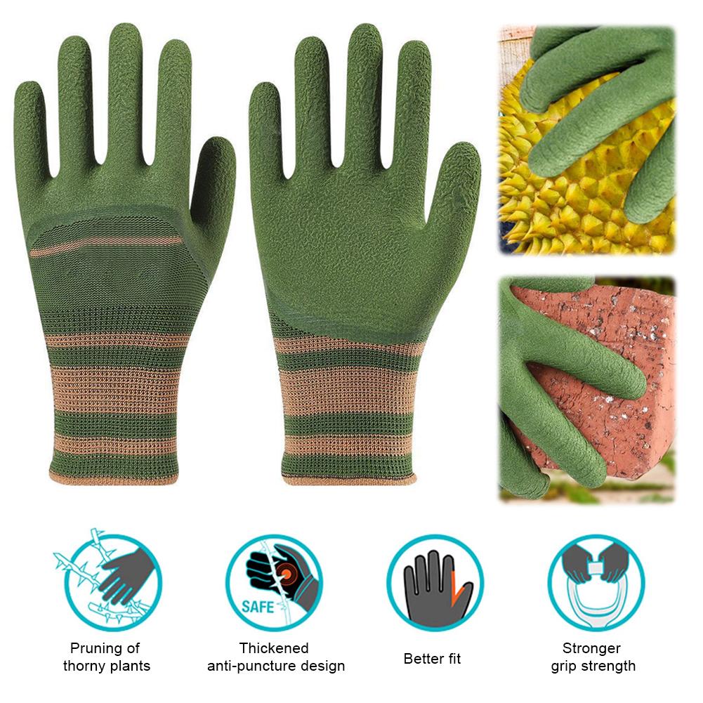 1/2pairs Gardening Gloves Thorn Proof Rose Pruning Garden Glove Protection Glove Rose Gloves for Cactus Rose and Blackberry