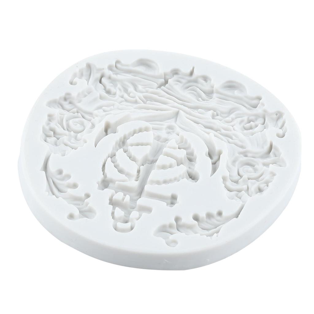 Anchor Silicone Mold Ship Anchor Fondant Molds Cake Decorating Tools Cupcake Topper Candy Resin Clay Chocolate Gumpaste Mold