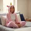 Pink Unicorn Kigurumi Onesie Costume XL: 175-185Cm