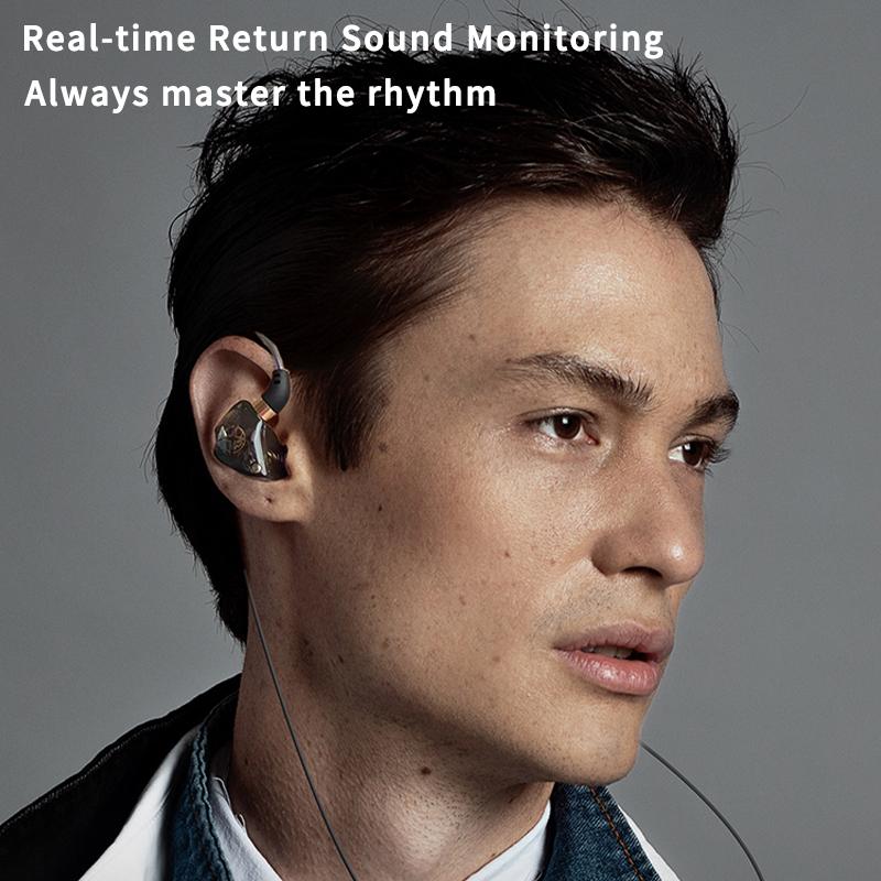 Fones de ouvido com fio HiFi para karaokê e microfone para canto e sala de estar, 3,5 mm AUX, graves pesados, cancelamento de ruído, 1,2 m, 3M, música KTV