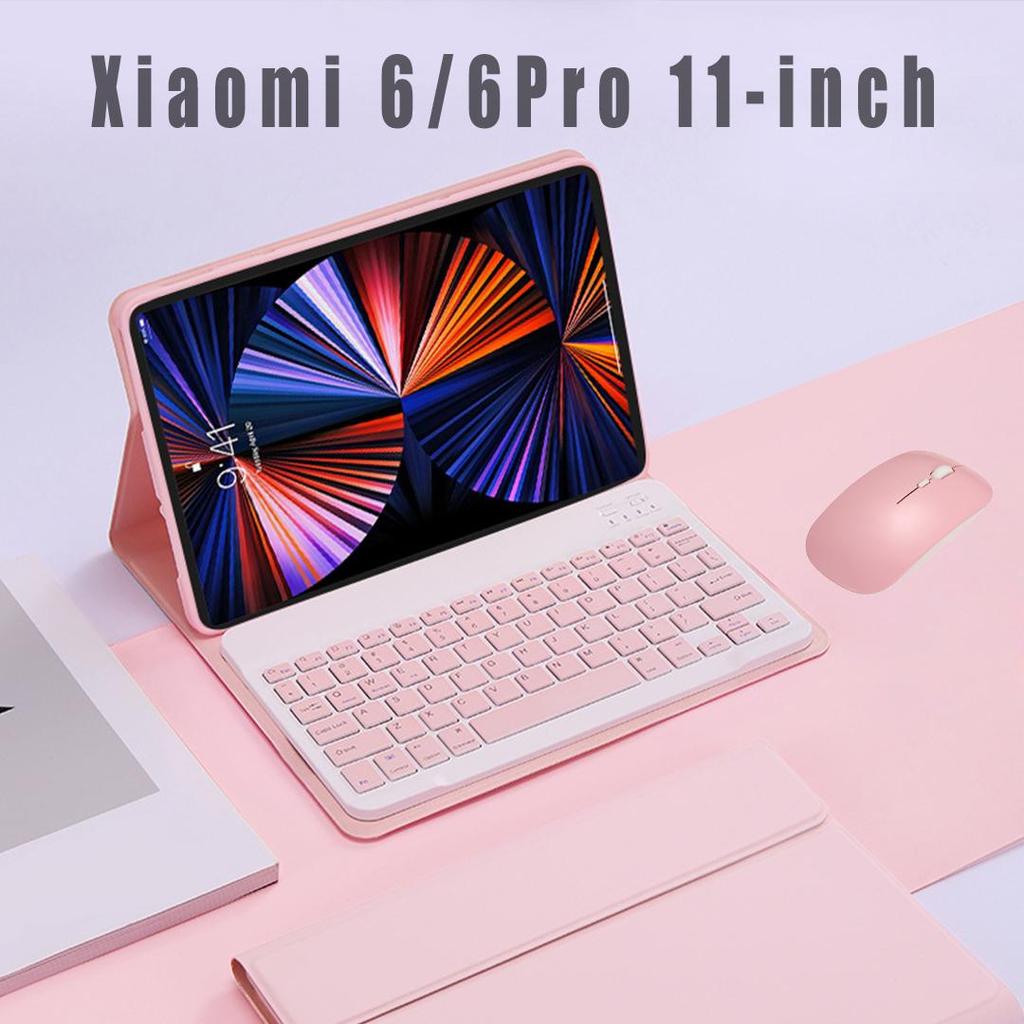 Für Xiaomi 6/6Pro 11 Zoll Schutzhülle 2023 Modell Ständer mit Tastatur und Maus