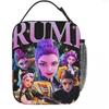 Temporada Escolar Animación de Dibujos Animados Bolsa de Almuerzo Niños Estampado Completo Bolsa Térmica Digital 3D Bolsa Portátil para Picnic al Aire Libre