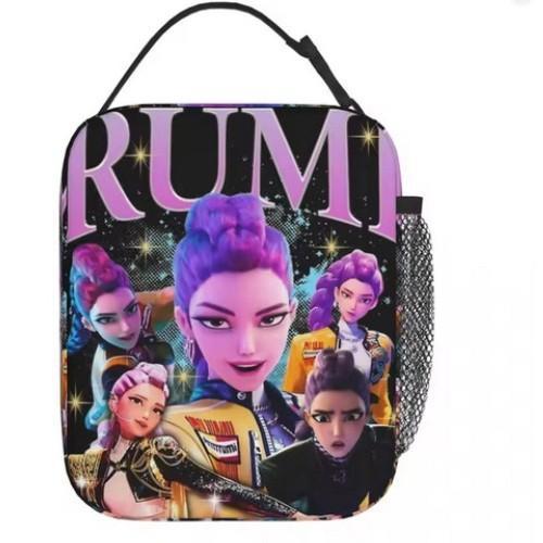 Temporada Escolar Animación de Dibujos Animados Bolsa de Almuerzo Niños Estampado Completo Bolsa Térmica Digital 3D Bolsa Portátil para Picnic al Aire Libre