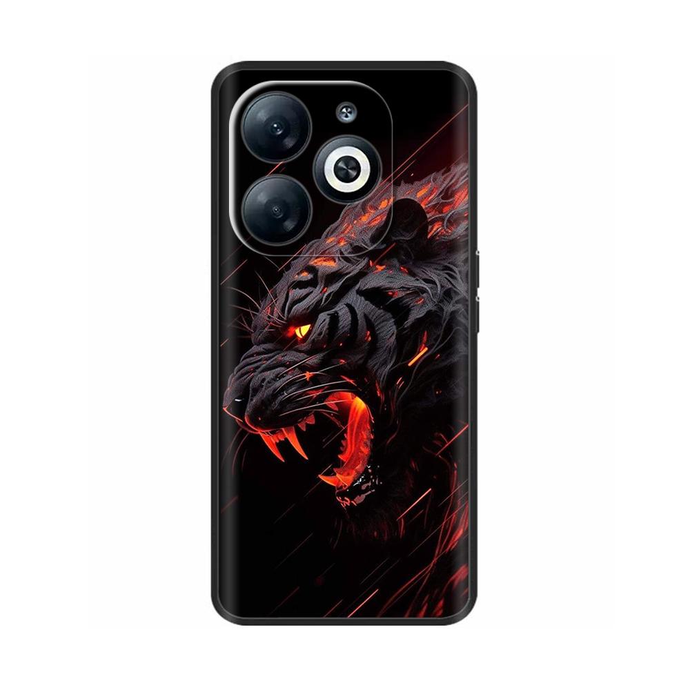 Phone Case For Infinix Smart 8 8pro 8Plus Cute Cartoon Painted Back Cover Soft TPU Bumper For Infinix Smart 8 Pro Plus Case Capa
