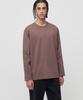 Musinsa Standard Heavyweight Relaxed Crew Neck Long Sleeve T-Shirt [Red Bean]