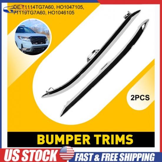 Front LH+RH Bumper Lower Trim Assembly For - Honda Pilot EX-L HO1047105