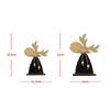 1PC Home creative Christmas wooden elk desktop ornaments window display small gifts Christmas decorations