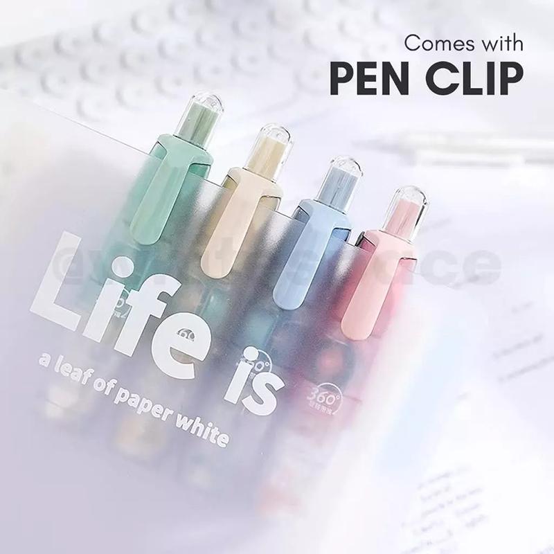 Cartoon Press-On Dot Glue Office Ledger Supplies Stationery Roller Glue Tape Student Study Exam Pen Style