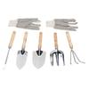 Garden Tool Set, Stainless Steel Shovel, Trowel,   Pull , Fork Rake with Gloves, Garden Tools for Garden, Patio, Farm
