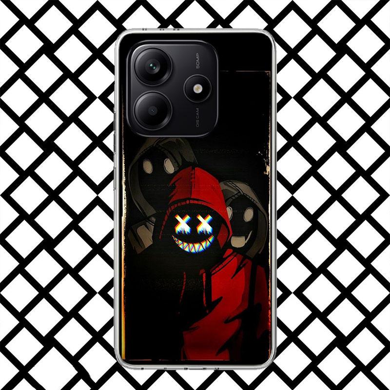 Devil Bad Boy Anime Phone Case for Xiaomi Redmi Note 15 14 14S 13 12 12S 11 Pro Plus 11E 11T 11S 10S 5G Soft Cover Fundas Redmi