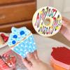 Donut-Shaped Dishwashing Sponges Produce Rich Foam, Are Soft And Delicate, Highly Absorbent, And Quickly Drain Water. 4pcs Per Pack, Easy to Clean