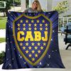 1pc Blanket - Club Atlético Boca Juniors Print Design, Lightweight Blanket for Sofa, Bed- Soft &Warm, Gift for All Seasons