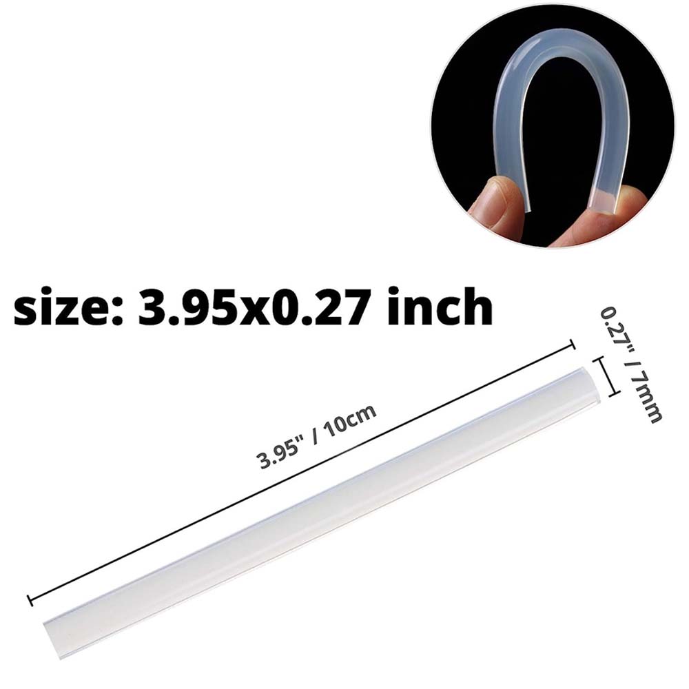 5/20/50 ks Tavné lepicí tyčinky Odolné vůči vysokým teplotám Tavné lepicí tyčinky Tyč 7mm Vysoce přilnavé Řemeslné Album DIY Nástroj pro opravy