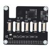 PCIe To 4 Ch PCIe FFC Adapter Board Fit for RasPi 5 PCIe Gen2  Pansion Module with 4 FFC Connectors Supports Multiple PCIe HAT  Ing