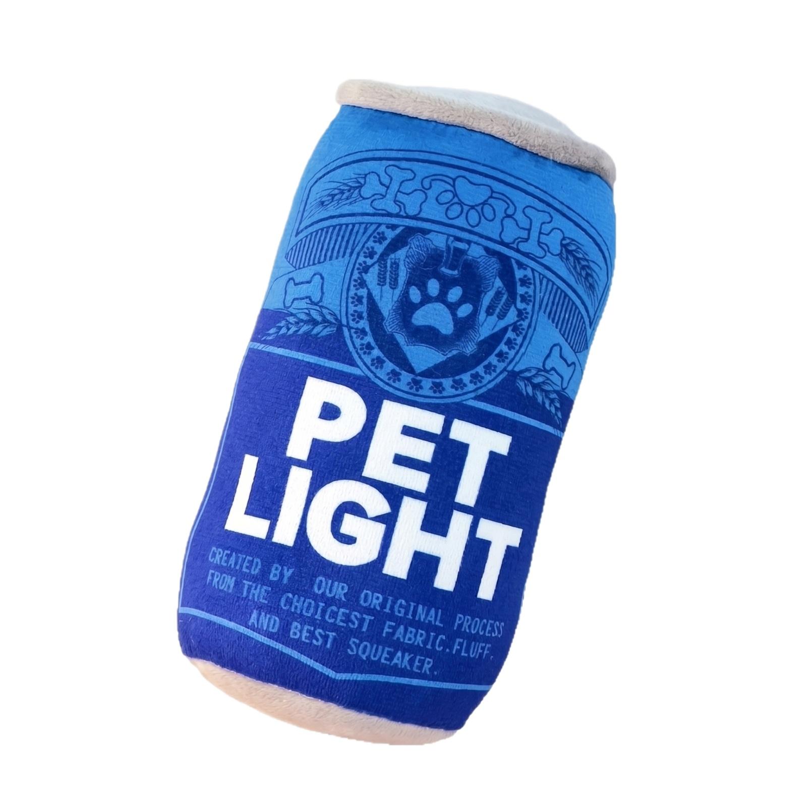 

Pet-shaped Realistic Aluminum Can Self-entertaining And Sound-making Toy One Size