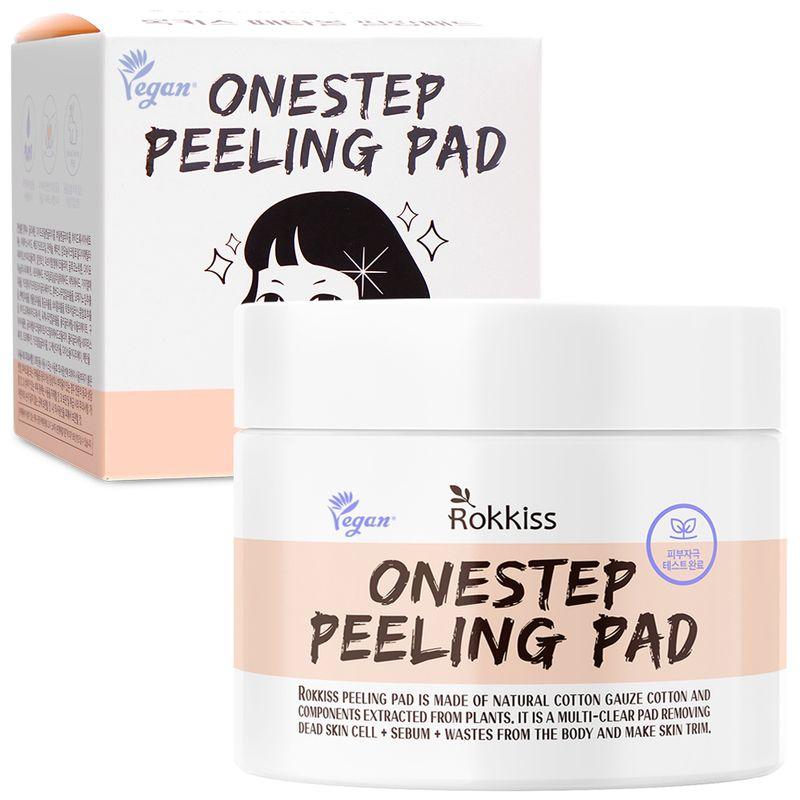 Mildly Acidic Exfoliating Peeling Pads 70 Sheets 155ml 1 Pack