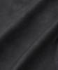 THEY Suede Leather Track Jacket_Charcoal Black