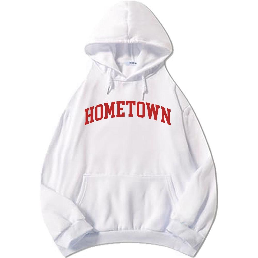 

JonasBrothers Hometown Hoodies Fashion Long Sleeve Hooded Sweatshirt Casual Letter Graphic Print Pullovers Unisex Streetwear 3XL